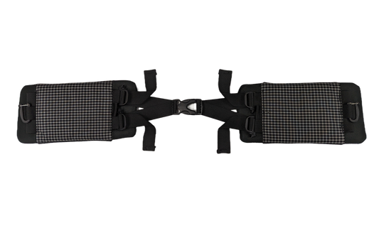 Removable Padded Hip Belt Wings